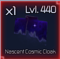 Nascent Cosmic Cloak