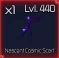 Nascent Cosmic Scarf