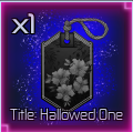 Halloween One Aura Title