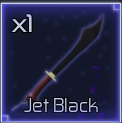 Jet Black Blade